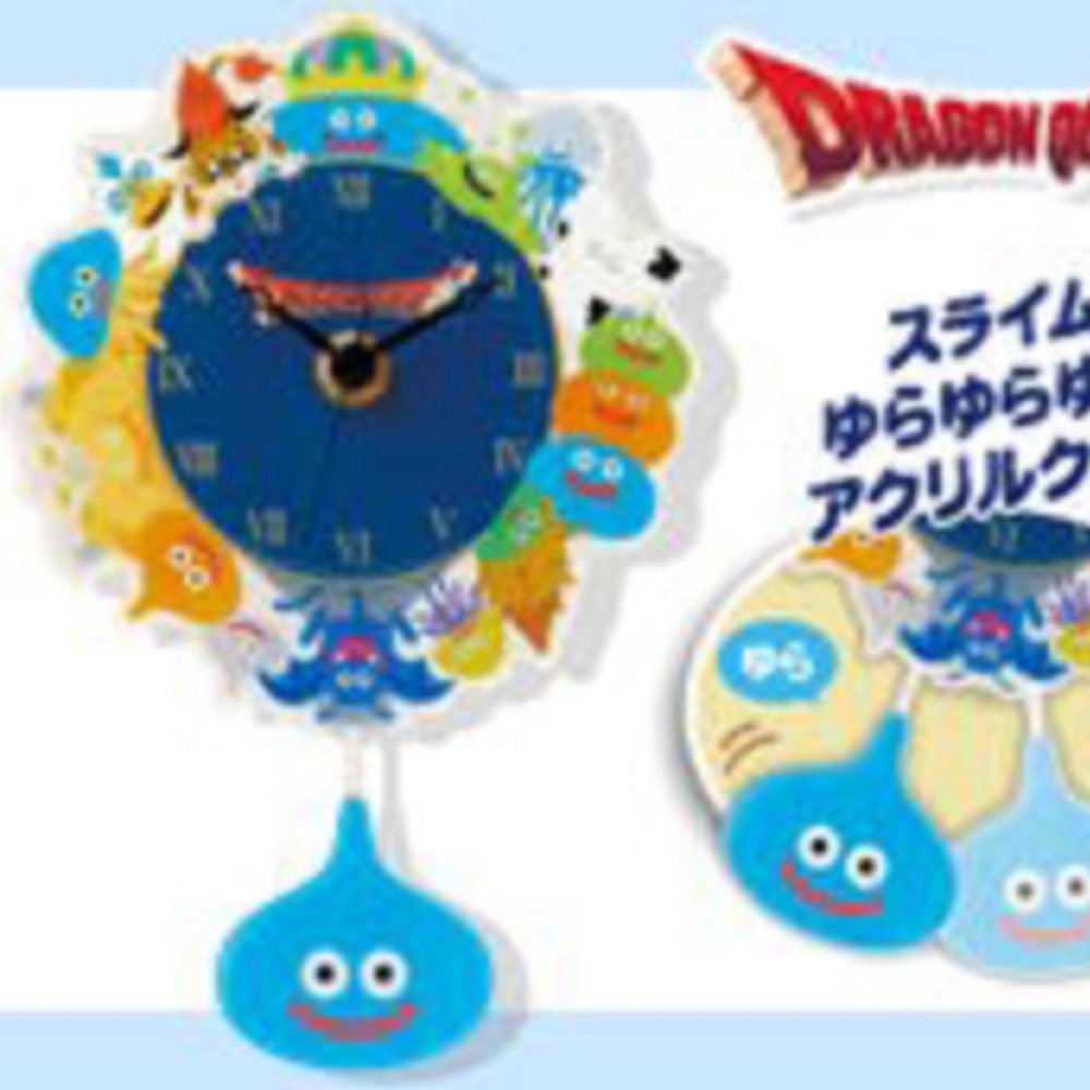 New Taito Dragon Quest AM Wall Clock Monster Slime Anime